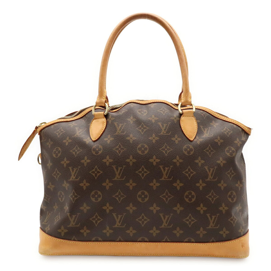 Louis Vuitton Lockit Handbag Canvas