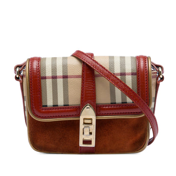 Burberry Mini Haymarket Check Coated