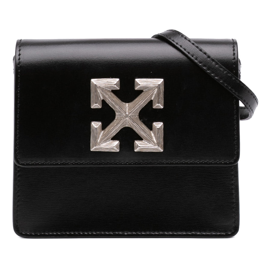Off-White Calfskin Jitney 0.7 Bag Pre-