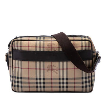Burberry Haymarket Check Coated Canvas