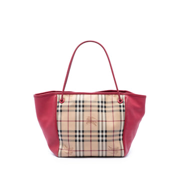 Burberry Small Haymarket Check Coated