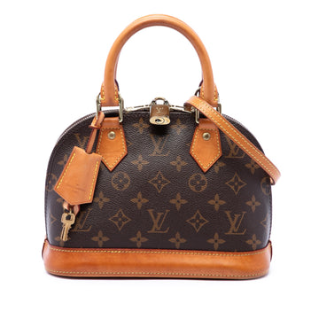 Louis Vuitton Alma Bb Pre-Loved Satchel