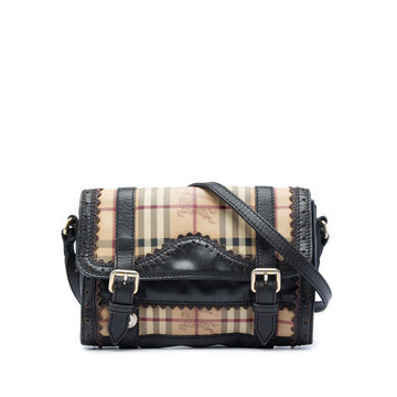 Burberry Haymarket Check Coated Canvas