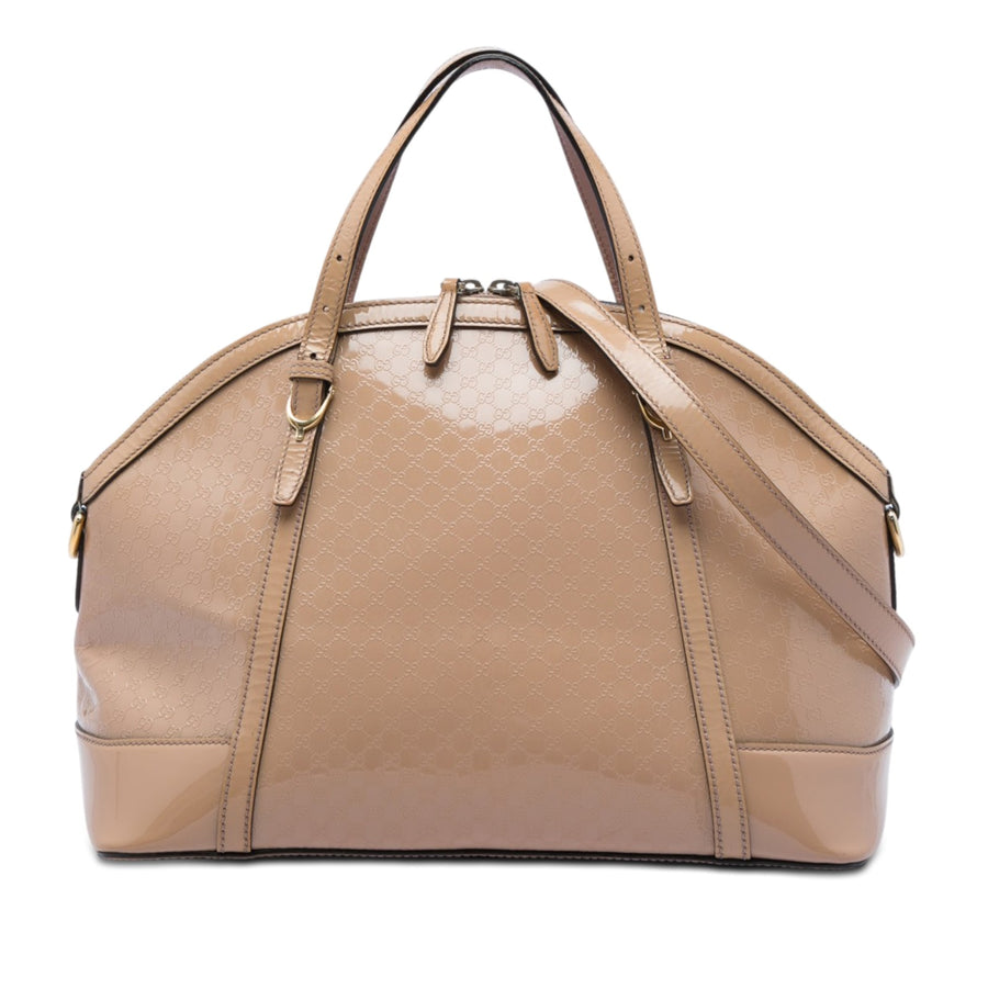 Gucci Large Microssima Patent Nice Dome