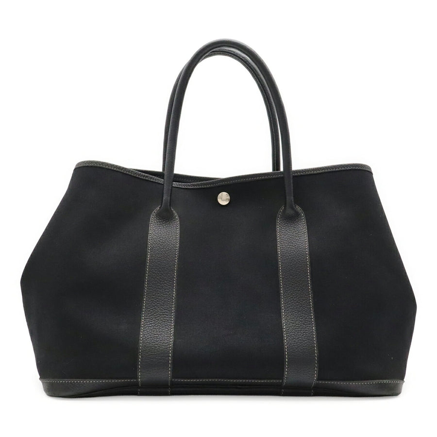 Hermes Garden Party Tote Toile And
