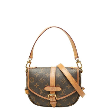 Louis Vuitton Saumur Handbag Canvas Bb