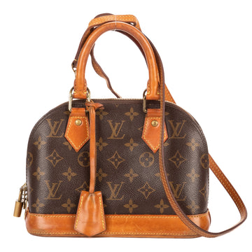 Louis Vuitton Alma Handbag Canvas Bb