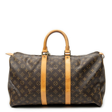 Louis Vuitton Keepall Bag Canvas 45