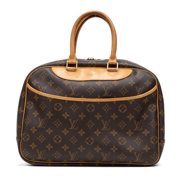 Louis Vuitton Deauville Handbag Canvas