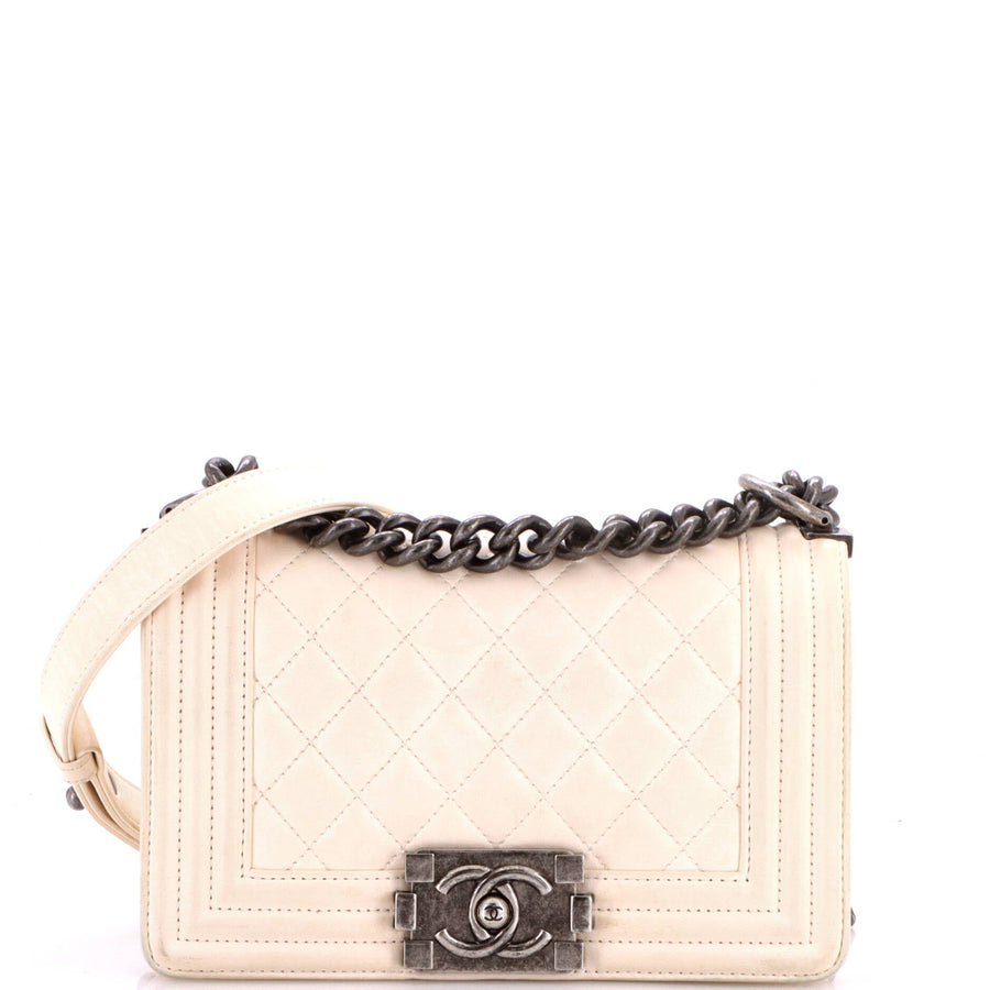Chanel Boy Flap Bag Quilted Lambskin