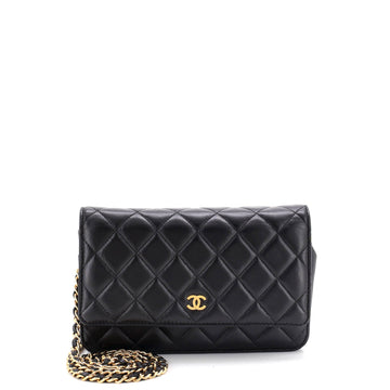 Chanel Wallet On Chain Quilted Lambskin