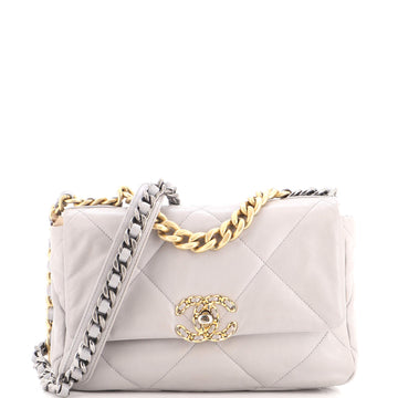 Chanel 19 Flap Bag Quilted Leather