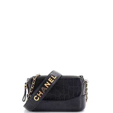 Chanel Gabrielle Hobo With Logo Handle