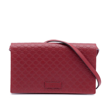Gucci Microssima Wallet On Strap Pre-