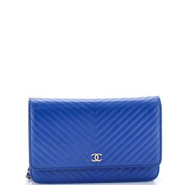 Chanel Wallet On Chain Chevron Caviar