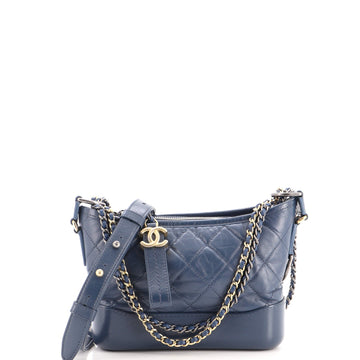 Chanel Gabrielle Hobo Quilted Aged