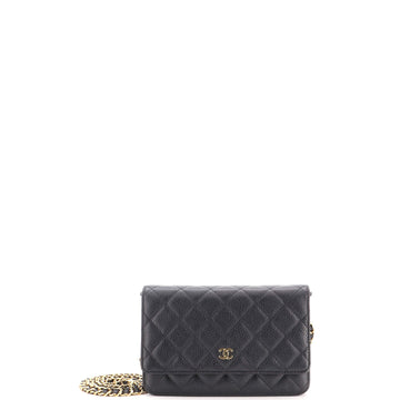 Chanel Wallet On Chain Quilted Caviar