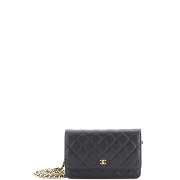 Chanel Wallet On Chain Quilted Caviar