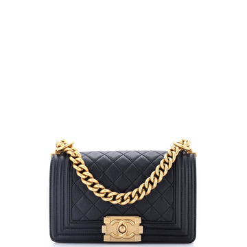 Chanel Boy Flap Bag Quilted Lambskin