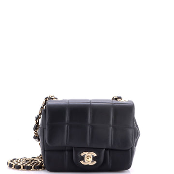 Chanel Monacoco Logo Blocks Square Flap