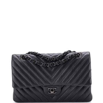 Chanel So Black Classic Double Flap Bag