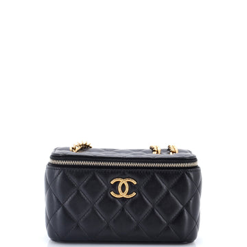 Chanel All Slide Long Vanity Case With