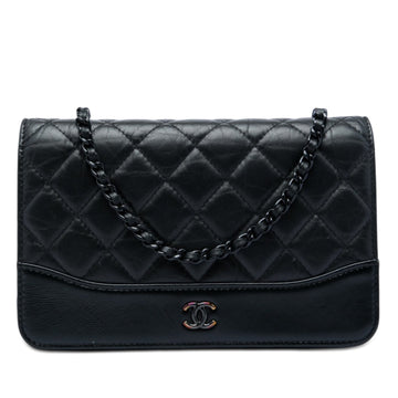 Chanel Gabrielle Wallet On Chain Quilted
