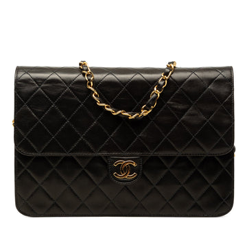 Chanel Vintage Clutch With Chain Quilted