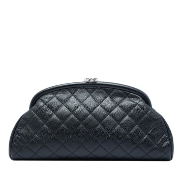 Chanel Timeless Clutch Quilted Caviar