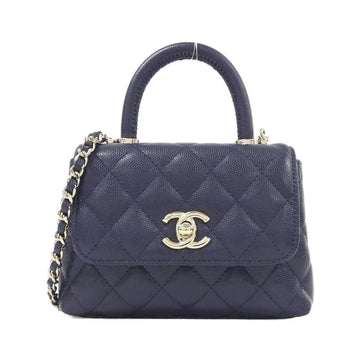 Chanel Coco Top Handle Bag Quilted