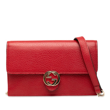 Gucci Dollar Calfskin Interlocking G