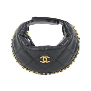 Chanel Chain Around Round Hobo Quilted
