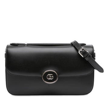 Gucci Small Leather Petite Gg Satchel