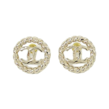 Chanel Earrings Gold-Tone Metal