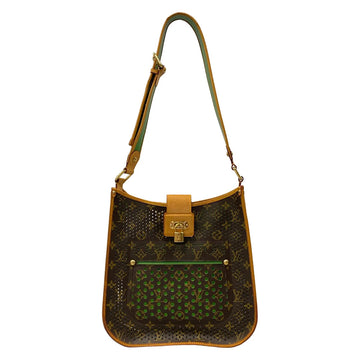 Louis Vuitton Musette Vert Perforated