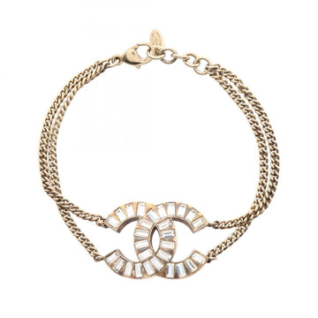 Chanel Cc Logo Bracelet Metal