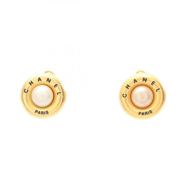 Chanel Clip-On Earrings Pearl