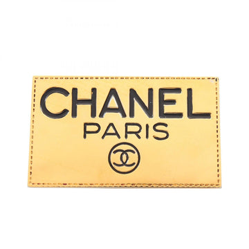 Chanel Plate Brooch Metal