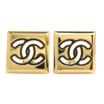 Chanel Clip-On Earrings Gold-