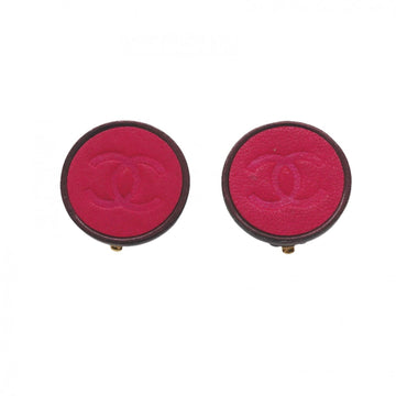 Chanel Cc Logo Circle Clip-On Earrings