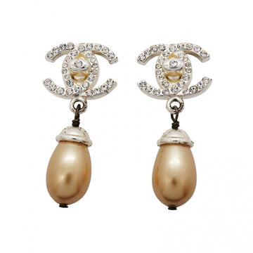 Chanel Cc Logo Turnlock Clip-On Earrings