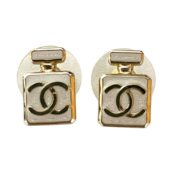 Chanel Earrings Stud Gold-Tone Metal