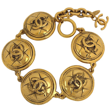Chanel Cc Logo Bracelet Metal