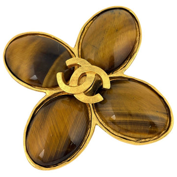 Chanel Cc Logo Brooch Metal
