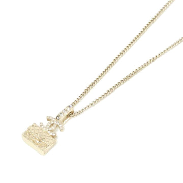 Chanel Pendant Necklace Metal With