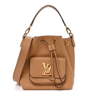 Louis Vuitton Calfskin Lockme Bucket Mm