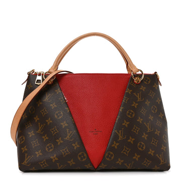Louis Vuitton V Tote Mm Cherry