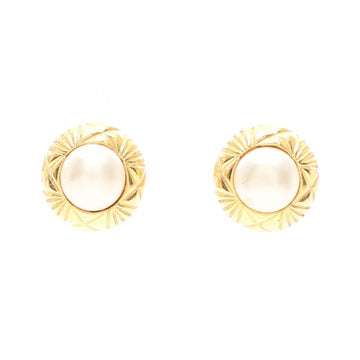 Chanel Clip-On Earrings Pearl