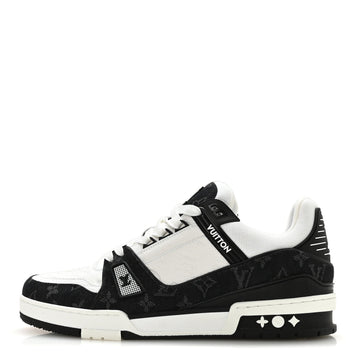 Louis Vuitton Calfskin Embossed Denim