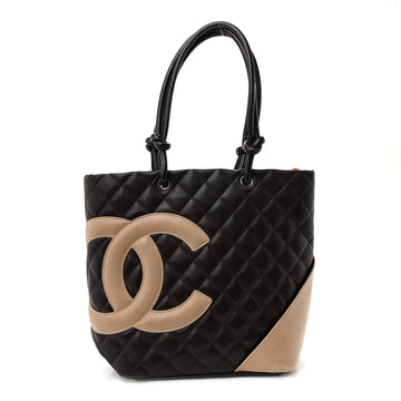 Chanel Calfskin Quilted Medium Cambon